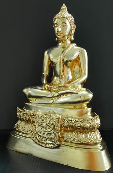 พระธรรมกาย วัดปากน้ำ  5 นิ้ว ปิดทอง รูปที่ 3