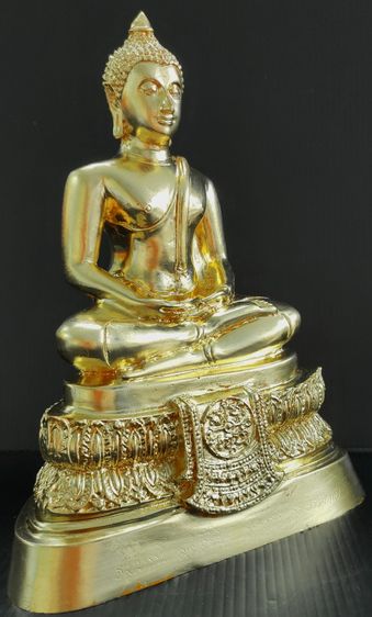 พระธรรมกาย วัดปากน้ำ  5 นิ้ว ปิดทอง รูปที่ 2