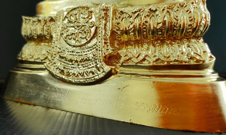 พระธรรมกาย วัดปากน้ำ  5 นิ้ว ปิดทอง รูปที่ 6