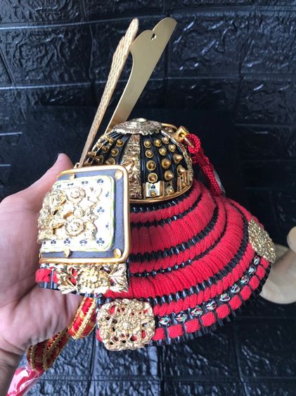 หมวกนักรบญี่ปุ่นจำลอง รูปที่ 8