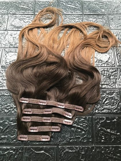 แฮร์พีชผมแท้ Luxy Hair Extension มือสอง รูปที่ 2