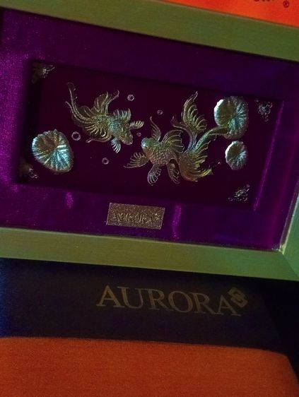 ทองคำแท้ออโรร่า 99.99เปอร์เซ็น..สิ่งมงคลปลาทองแท้ในกรอบจากออโรร่าสภาพเยี่ยม รูปที่ 15