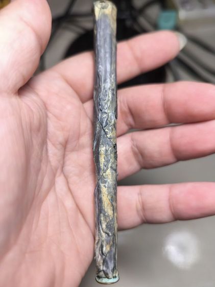 ตะกรุดคู่ชีวิตหลวงพ่อเตียง วัดเขารูปช้าง เนื้อตะกั่ว รูปที่ 3