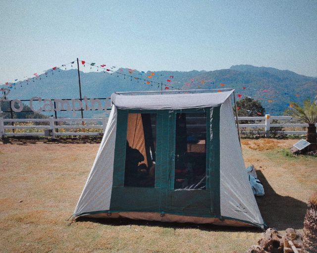ขายด่วน เต็นท์ White Duck Olive 10x10 ft. กางครั้งเดียว แถม Ground Sheet รูปที่ 9