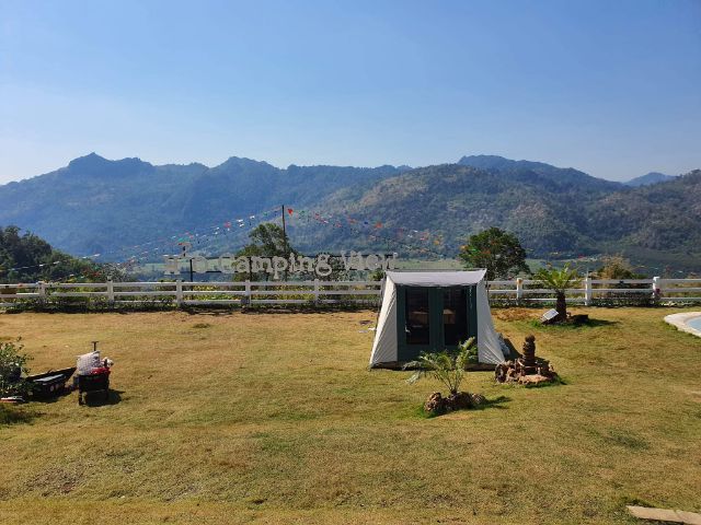 ขายด่วน เต็นท์ White Duck Olive 10x10 ft. กางครั้งเดียว แถม Ground Sheet รูปที่ 8