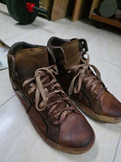 รองเท้าหนัง geox แท้ size 44 เบอร์ 11 ใช้งานได้ปกติ ซอฟเดิม สนใจติดต่อ 083-247-9191 ส่งฟรี รูปที่ 2