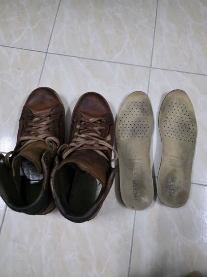 รองเท้าหนัง geox แท้ size 44 เบอร์ 11 ใช้งานได้ปกติ ซอฟเดิม สนใจติดต่อ 083-247-9191 ส่งฟรี รูปที่ 8