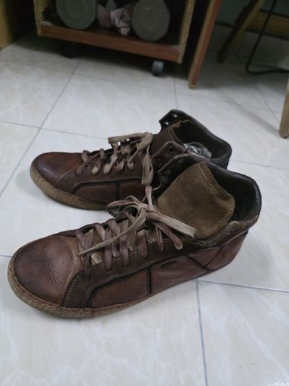 รองเท้าหนัง geox แท้ size 44 เบอร์ 11 ใช้งานได้ปกติ ซอฟเดิม สนใจติดต่อ 083-247-9191 ส่งฟรี รูปที่ 3