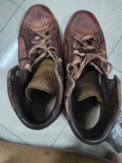 รองเท้าหนัง geox แท้ size 44 เบอร์ 11 ใช้งานได้ปกติ ซอฟเดิม สนใจติดต่อ 083-247-9191 ส่งฟรี รูปที่ 7