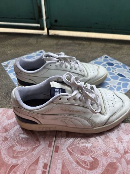 รองเท้าหนัง Puma สีขาว เบอร์ 44 ใช้งานได้ปกติสภาพดีพร้อมใช้ ค่าส่ง 30 บาท รูปที่ 3