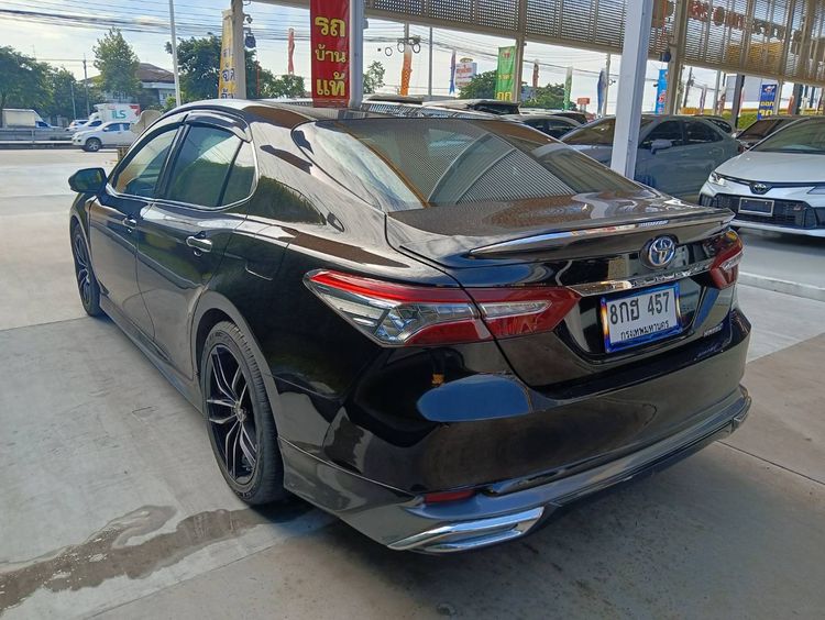 Toyota Camry 2019 2.5 HEV Premium Sedan ไฮบริด ไม่ติดแก๊ส เกียร์อัตโนมัติ ดำ รูปที่ 4