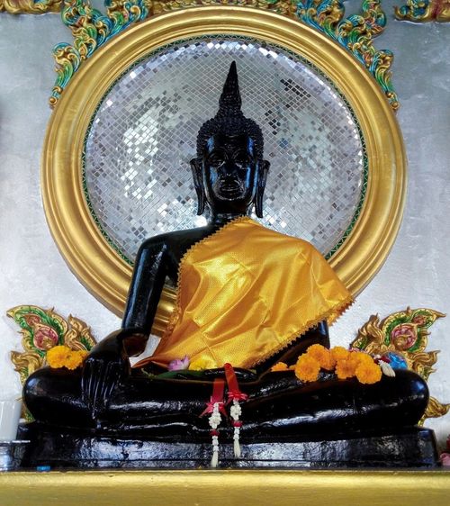 หลวงพ่อดำ วัดตะคร้ำเอน กาญจนบุรี รูปที่ 2
