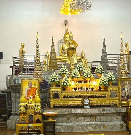 หลวงพ่อบ้านแหลม วัดเพชรสมุทรวรวิหาร  14.5 นิ้ว รูปที่ 2