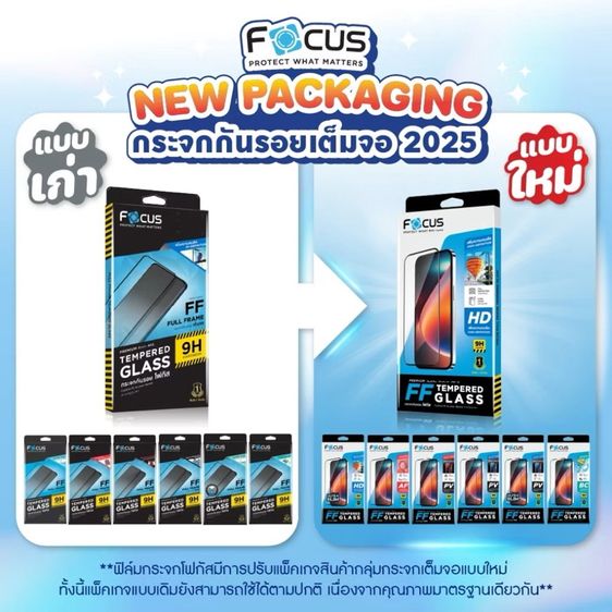 Focus ฟิล์มกระจก เต็มจอสำหรับ iPhone 11 รูปที่ 3