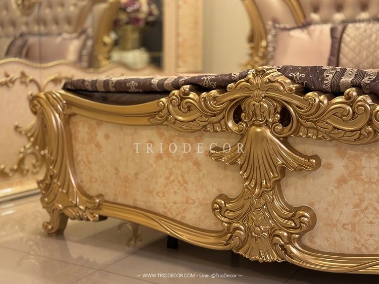 GRAND PALACE EXCLUSIVE-I LUXURY BAROQUE BED เตียงนอนหลุยส์ PREMIUM SERIES ขนาด6ฟุต รุ่น แกรนด์พาเลซ เอ็กคลูซีฟ 1 รูปที่ 4