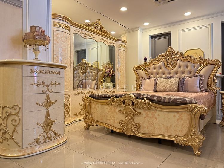 GRAND PALACE EXCLUSIVE-I LUXURY BAROQUE BED เตียงนอนหลุยส์ PREMIUM SERIES ขนาด6ฟุต รุ่น แกรนด์พาเลซ เอ็กคลูซีฟ 1 รูปที่ 8