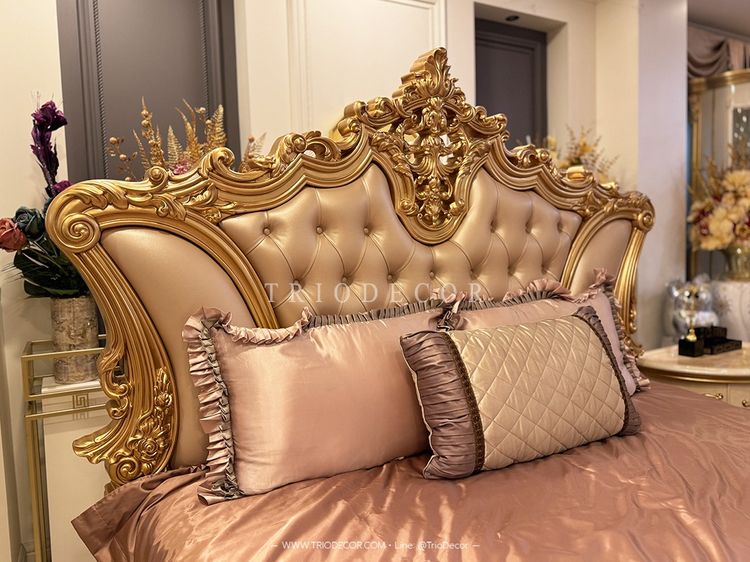GRAND PALACE EXCLUSIVE-I LUXURY BAROQUE BED เตียงนอนหลุยส์ PREMIUM SERIES ขนาด6ฟุต รุ่น แกรนด์พาเลซ เอ็กคลูซีฟ 1 รูปที่ 6