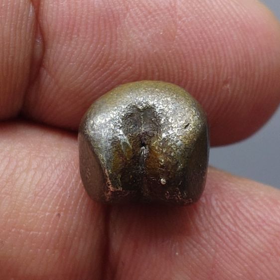 พดด้วง ขนาด สองสลึง ตรามงกุฎ-กงจักร (บล็อกทองคำ) รัชกาลที่4 ขนาดหายาก สภาพสวย ตราชัด รูปที่ 4