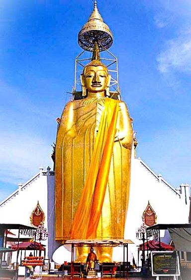 พระศรีอริยเมตไตรย์ (หลวงพ่อโต) วัดอินทรวิหาร 15 นิ้ว ปี 59 รูปที่ 2