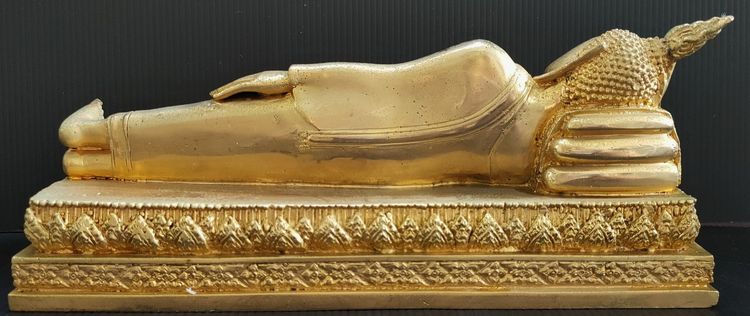 หลวงพ่อพระนอนจักรสีห์ วัดพระนอนจักรสีห์วรวิหาร สิงห์บุรี กาหลั่ยทอง  รูปที่ 4