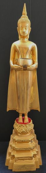 หลวงพ่อบ้านแหลม วัดเพชรสมุทรสูง 14 นิ้ว กาหลั่ยทอง