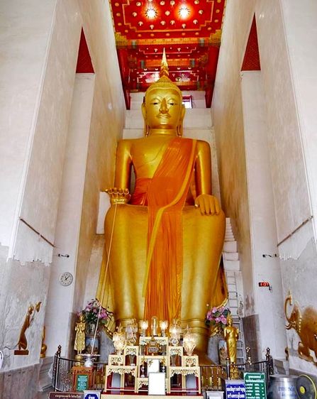 หลวงพ่อโต วัดป่าเลไลยก์วรวิหาร  รุ่น 1187 ปฐมฤกษ์ ใหญ่ รูปที่ 2