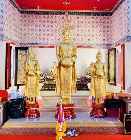 หลวงพ่อแก่นจันทน์ วัดช่องลม ปิดทอง สูง 14 นิ้ว  ปี 57 รูปที่ 2