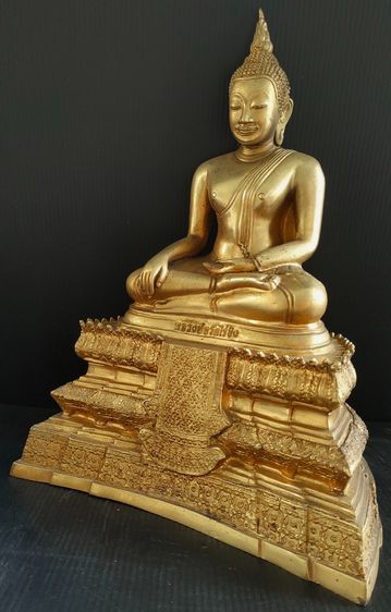 หลวงพ่อวัดไร่ขิง วัดไร่ขิง กาหลั่ยทอง 5 นิ้ว รูปที่ 4