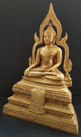 หลวงพ่อเพชร วัดท่าหลวง กาหลั่ยทอง  2 ถอด   5 นิ้ว  รูปที่ 4