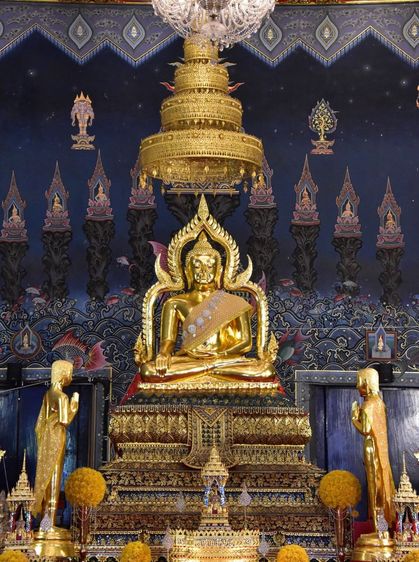 หลวงพ่อเพชร วัดท่าหลวง กาหลั่ยทอง  2 ถอด   5 นิ้ว  รูปที่ 2