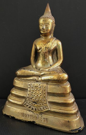 หลวงพ่อโสธร 25 พุทธศตวรรษ เนื้อแก้วสีเขียว รูปที่ 3