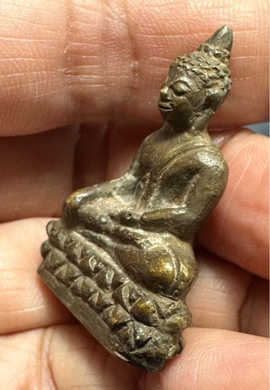 🙏พระรัตนะเนื้อสัมฤทธิ์พิมพ์พระนาคปรก ตัดเดี่ยว🙏รูปหล่อโบราณ ไม่ทราบที่ องค์ละ1850 รูปที่ 13