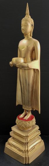 หลวงพ่อบ้านแหลม วัดเพชรสมุทรวรวิหาร   กาหลั่ยทอง สูง 19 นิ้ว รูปที่ 5