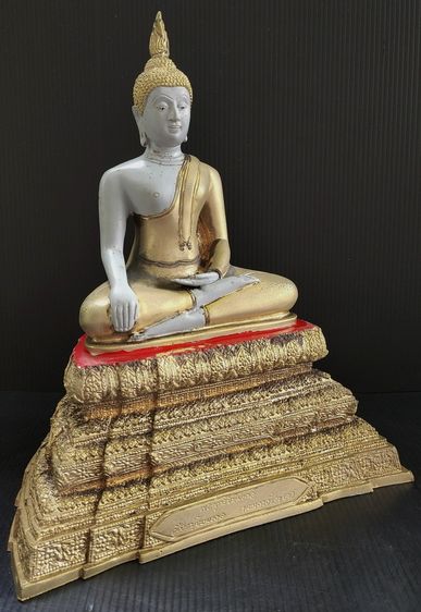 พระพุทธชัยมงคล วัดใหญ่ชัยมงคล กาหลั่ยทอง  เก่า รูปที่ 3