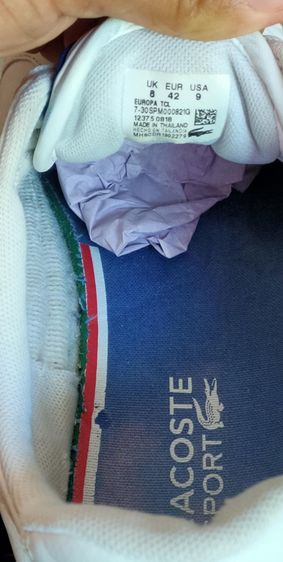 รองเท้า  Lacoste ของแท้ รูปที่ 9