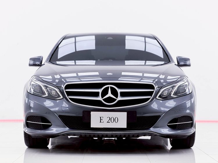 Mercedes-Benz E-Class 2013 E200 CGI Sedan เบนซิน ไม่ติดแก๊ส เกียร์อัตโนมัติ เทา รูปที่ 3