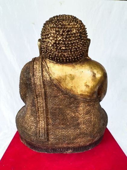 พระสังกัจจายน์ ปิดทองรัตนะ วัดสังกัจจายน์วรวิหาร ปี2500 เนื้อโลหะสัมฤทธิ์ หน้าตัก12นิ้ว รูปที่ 3