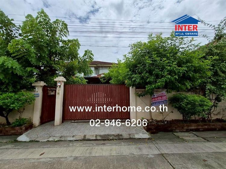 บ้านเดี่ยว 2 ชั้น 111 ตร.ว. หมู่บ้านป.ผาสุข ซอยบรมราชชนนี101 แยกซอย3 ถนนบรมราชชนนี ถนนกาญจนาภิเษก เขตทวีวัฒนา กรุงเทพมหานคร