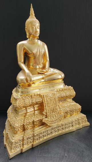หลวงพ่อวัดไร่ขิง วัดไร่ขิง กาหลั่ยทอง  5.5 นิ้ว ปี 2560 รูปที่ 3