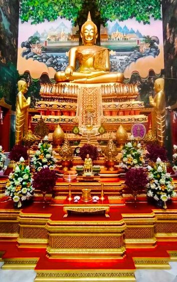 หลวงพ่อวัดไร่ขิง วัดไร่ขิง กาหลั่ยทอง  5.5 นิ้ว ปี 2560 รูปที่ 2