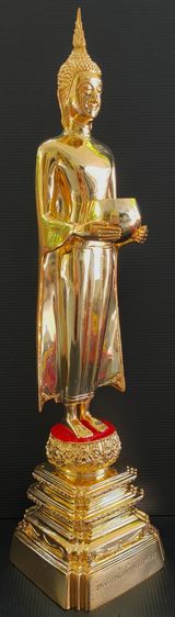 หลวงพ่อบ้านแหลม วัดเพชรสมุทร  สูง 19 นิ้ว กาหลั่ยทอง รูปที่ 4