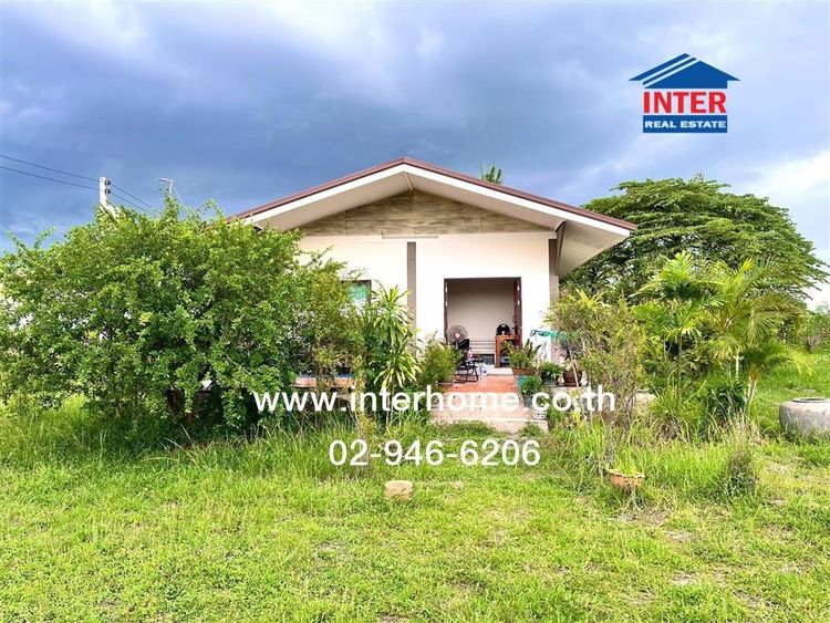บ้านเดี่ยว 1 ชั้น 400 ตร.ว. หมู่บ้านเขาขลุง ถนนเส้นรอง Highway-4044 ถนนกาญจนบุรี-ราชบุรี บ้านโป่ง ราชบุรี