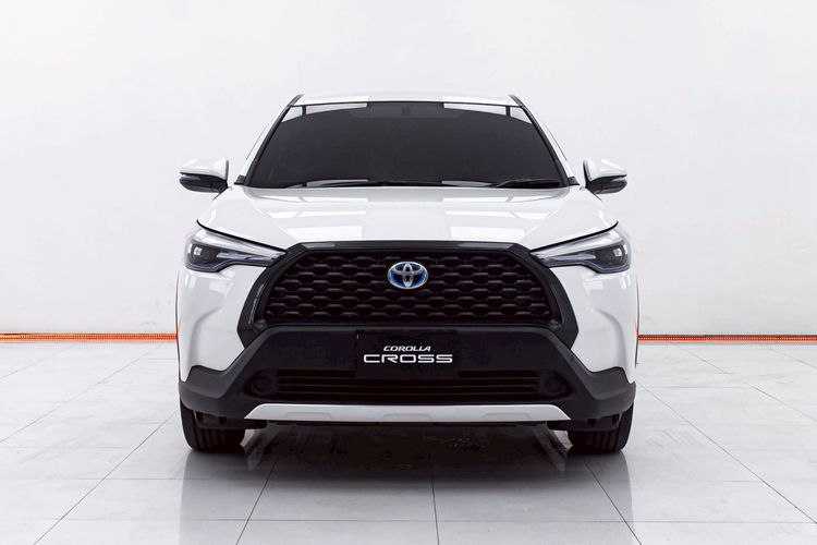 Toyota Corolla Cross 2023 1.8 Hybrid Smart Utility-car ไฮบริด ไม่ติดแก๊ส เกียร์อัตโนมัติ ขาว รูปที่ 4