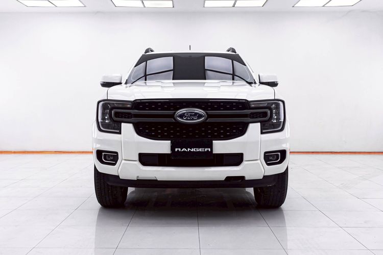 Ford Ranger 2024 2.0 Hi-Rider XLS Pickup ดีเซล ไม่ติดแก๊ส เกียร์อัตโนมัติ ขาว รูปที่ 4