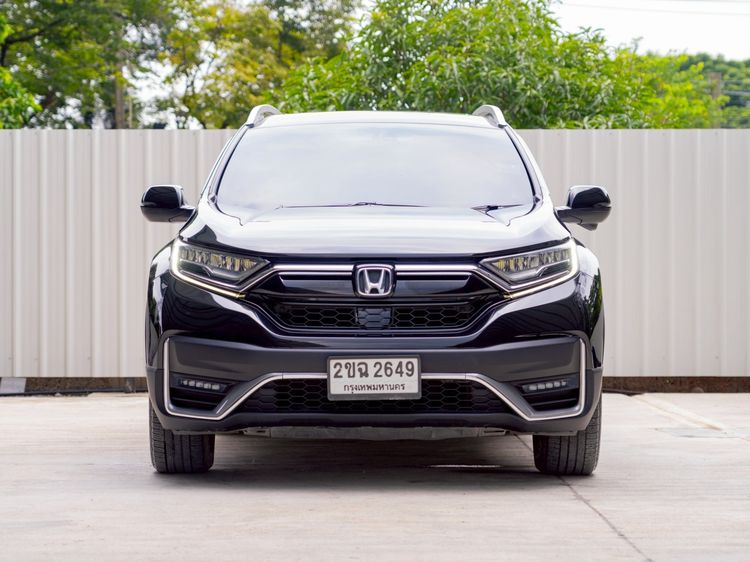 Honda CR-V 2021 2.4 EL 4WD Utility-car เบนซิน ไม่ติดแก๊ส เกียร์อัตโนมัติ ดำ รูปที่ 2