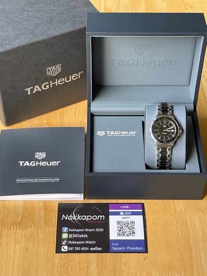 TAG HEUER Formula 1 Ceramic Steel Black Dial Ladies Quartz 35 mm Watch WAH1210 Swiss Movement  รูปที่ 2