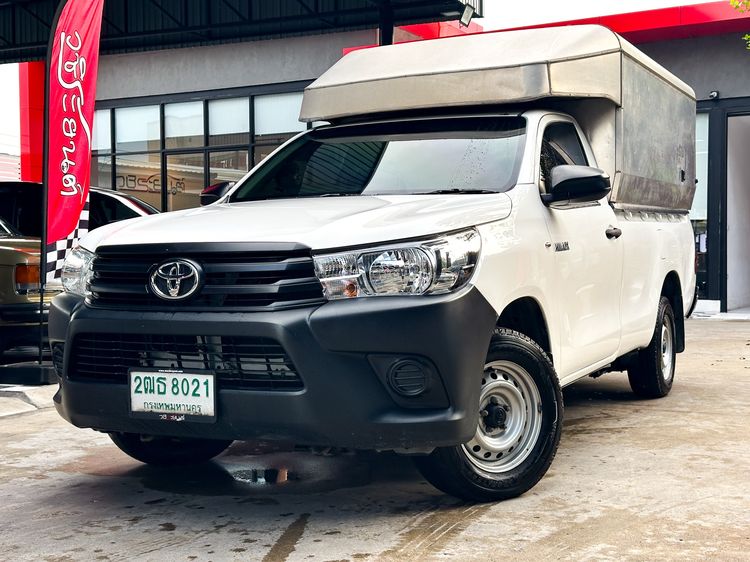 Toyota Hilux Revo 2018 2.7 J Pickup เบนซิน LPG เกียร์ธรรมดา ขาว