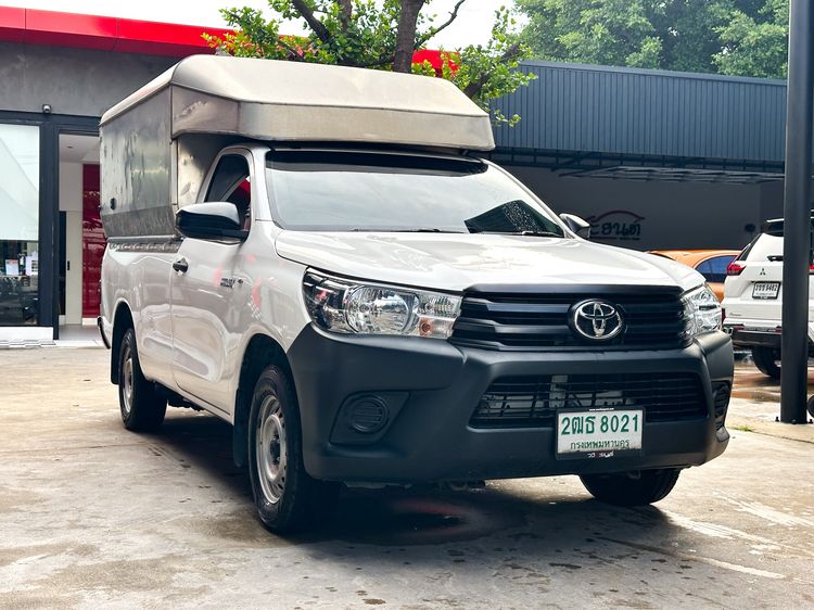 Toyota Hilux Revo 2018 2.7 J Pickup เบนซิน LPG เกียร์ธรรมดา ขาว รูปที่ 3