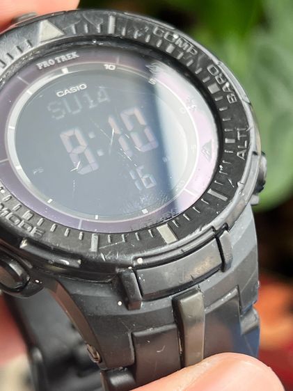 CASIO PROTREK PRG-300 สภาพภายนอกลุยๆ กระจกมีรอย ระบบปกติ รูปที่ 8