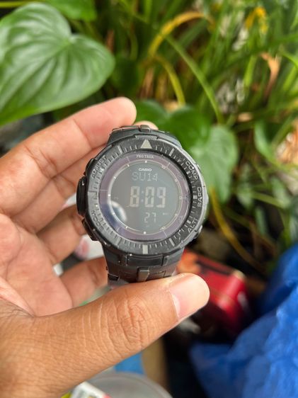 CASIO PROTREK PRG-300 สภาพภายนอกลุยๆ กระจกมีรอย ระบบปกติ